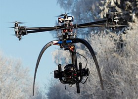 intuitive-aerial - the black Armored drone